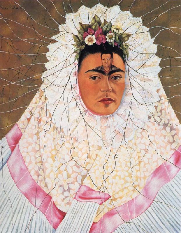 Diego in My Thoughts, Frida Kahlo
